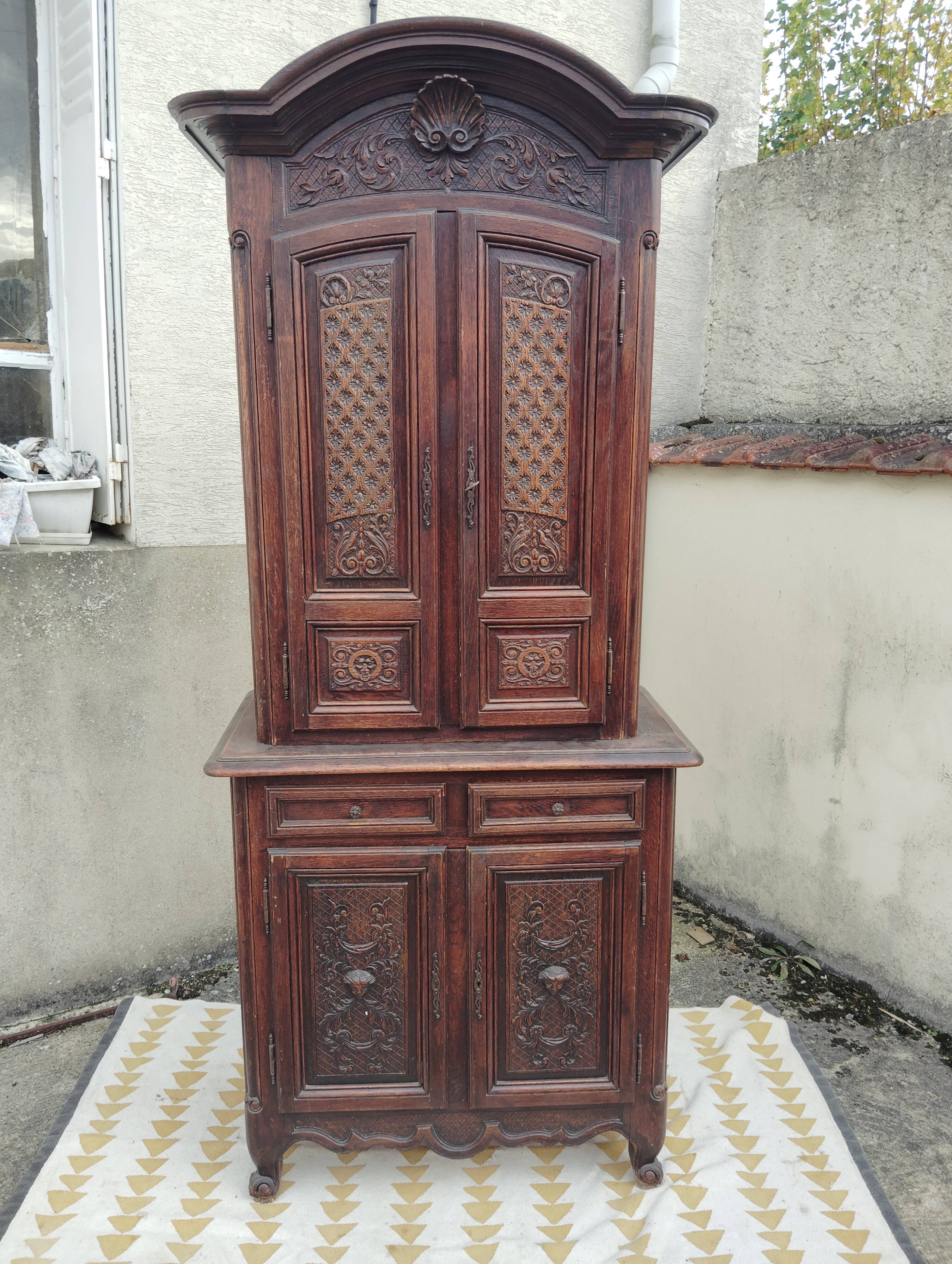 Buffet 2 corps Louis XV