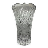 Vase / pressed glass