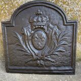 Fireplace plate