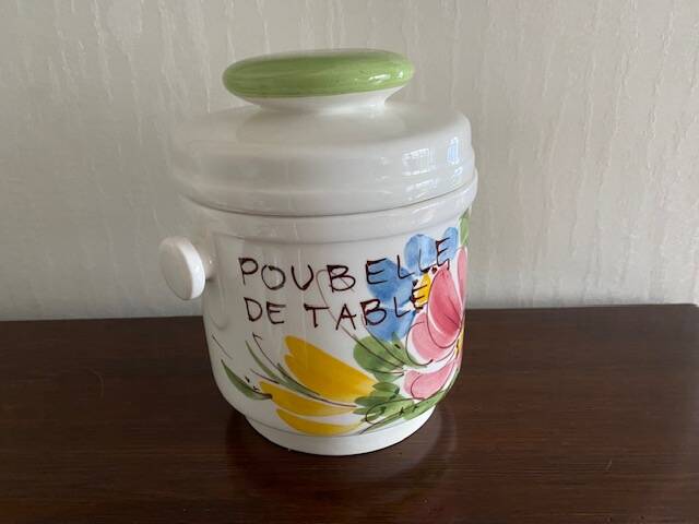 Ashtray / Table bin from the 1980s.