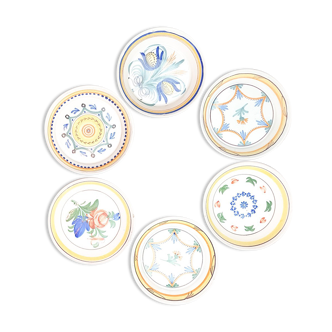 Old earthenware plates