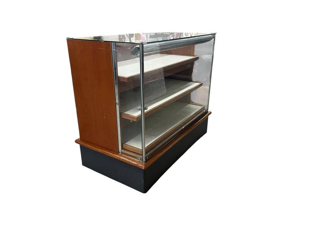 Shop counter/window display/vintage wooden counter with drawers
