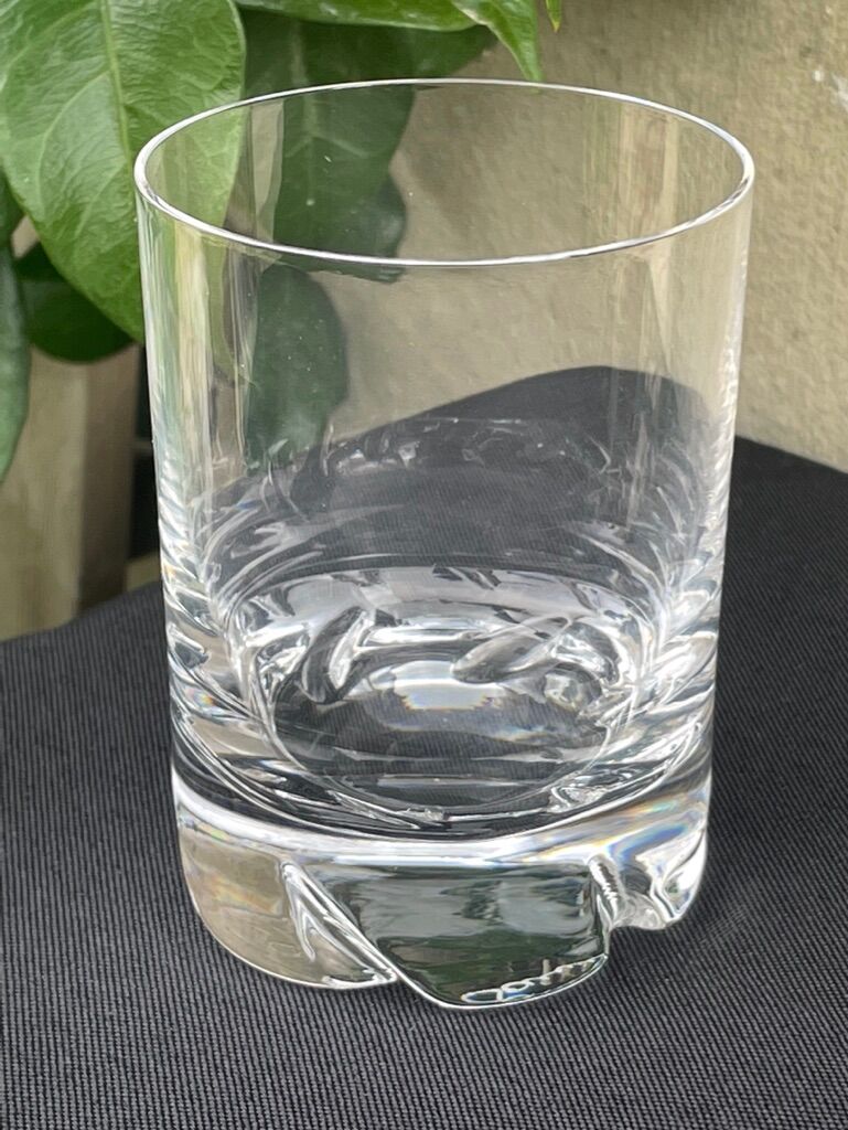 6 Daum wine glasses France Blanzey service