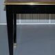 Bureau en Galuchat avec Métal Doré, Modèle Moderne