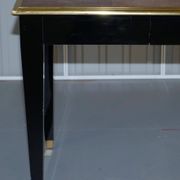 Bureau en Galuchat avec Métal Doré, Modèle Moderne