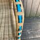 Old rattan armchair