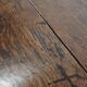 Charming antique English drop-leaf dining table made of oak from the late 19th century