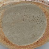 Fern vase in glazed stoneware by Chrislaine Bodin