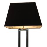 Lampadaire design Eichholtz Arlington en acier inoxydable avec base en granit 152 cm