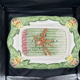 Asparagus dish drainer