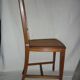 Set chair with small marquetry