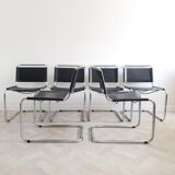 Lot de 6 chaises B33 par Marcel Breuer