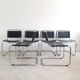 Set of 6 chairs B33 by Marcel Breuer
