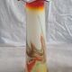 Vintage Opaline Multicoloured Glass Soliflore Vase – 1970s