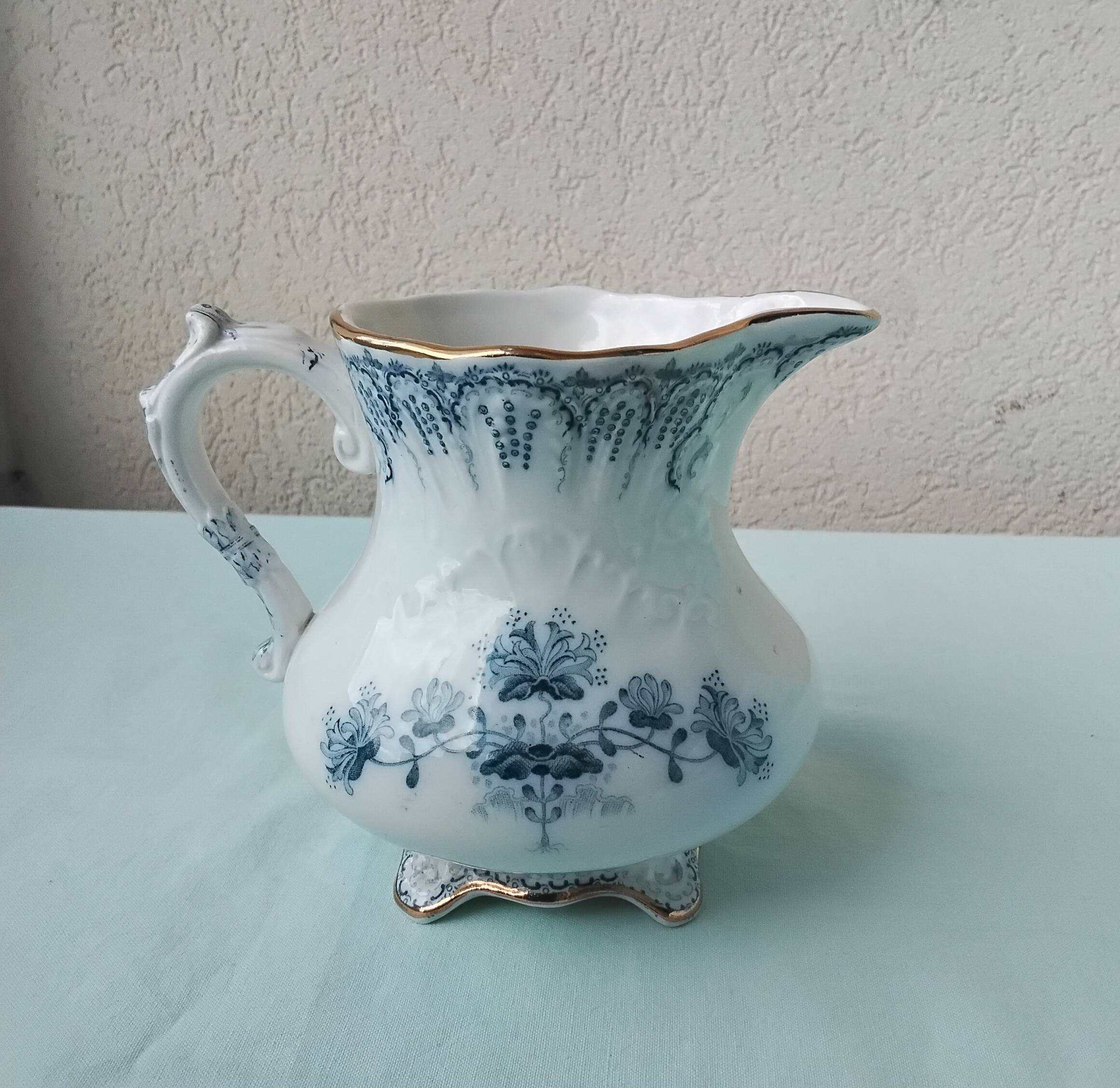 Ironstone milk jug Saint Amand Hamage