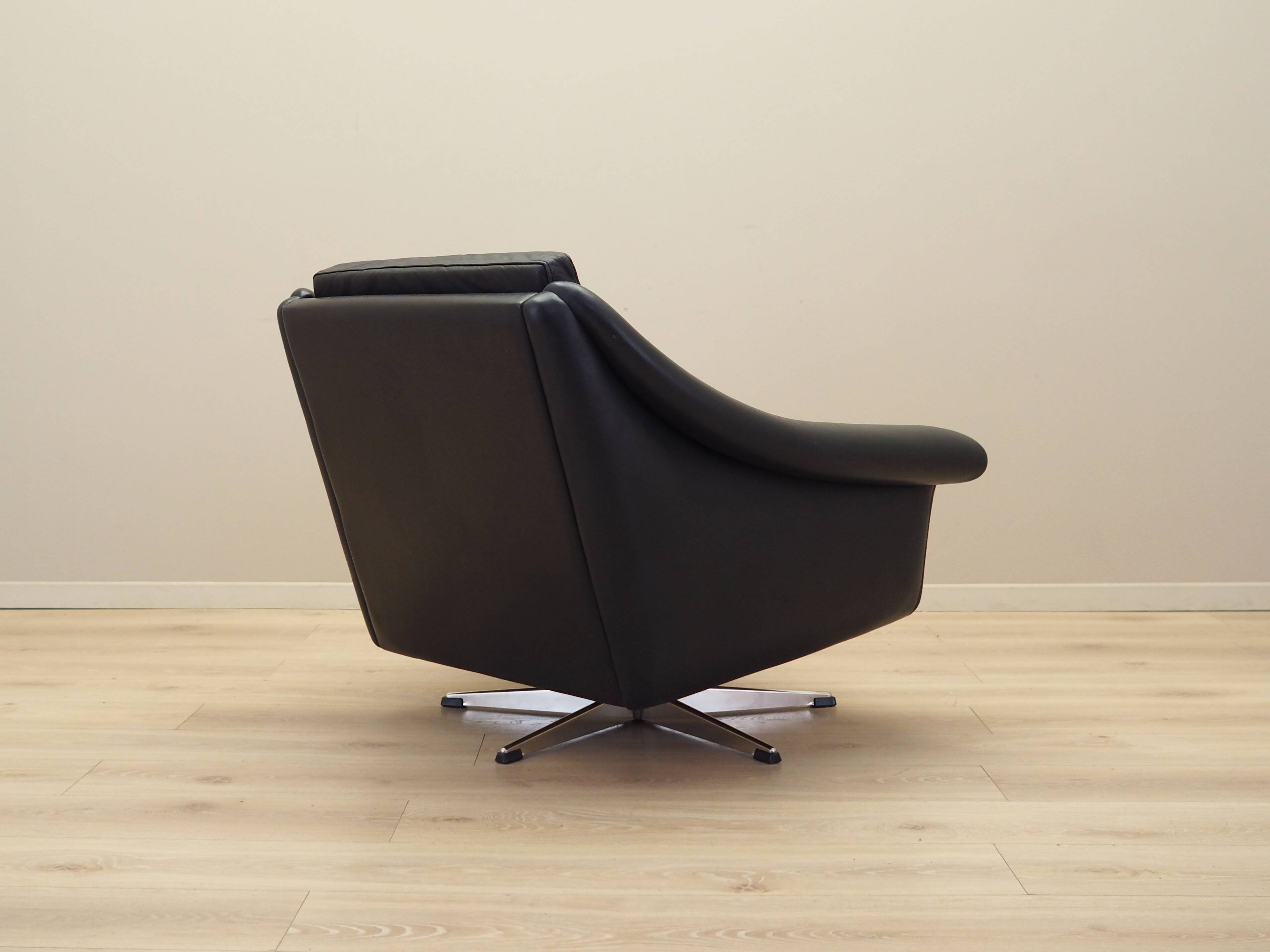Fauteuil pivotant, design danois, années 1960, fabricant : Eran Møbler, designer :