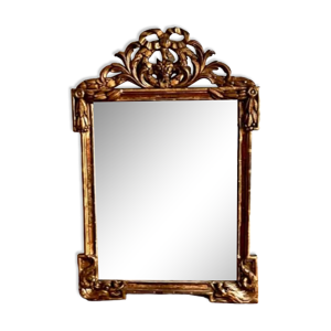 miroir à fronton XVIIIe