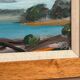 Original Swedish Oil on Panel “Coastal Landscape” by Göran Brunius – Signed