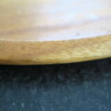 Plateau forme ananas teck vintage 33 cm