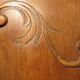 armoire 1930 trois portes chêne clair