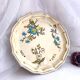 Decorative plate from Salins France decor Montpellier 25.5 cm