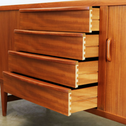 Teak enfilade by Ib Kofod Larsen for Faarup Denmark 1950s
