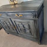Parisian buffet grey patinated