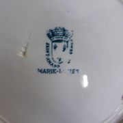 1 assiette creuse en terre de fer st amand modèle marie louise 221277