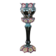 Art Nouveau ceramic vase with column, Italy early 20th century