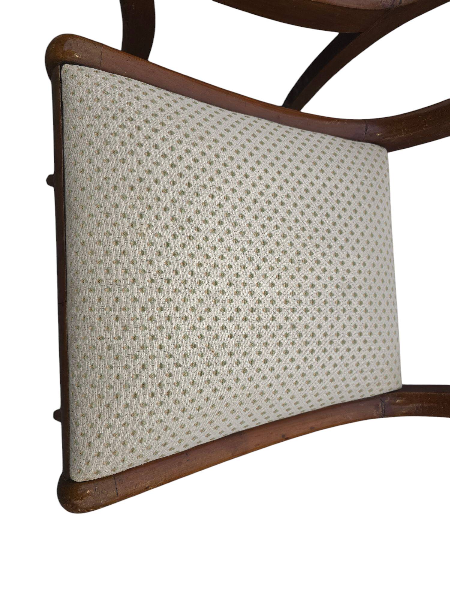 Solid mahogany chairs x 3