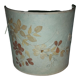 Abat jour pour applique murale , décor fleurs séchées