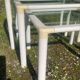 Set of 3 nesting tables from the 1970s.