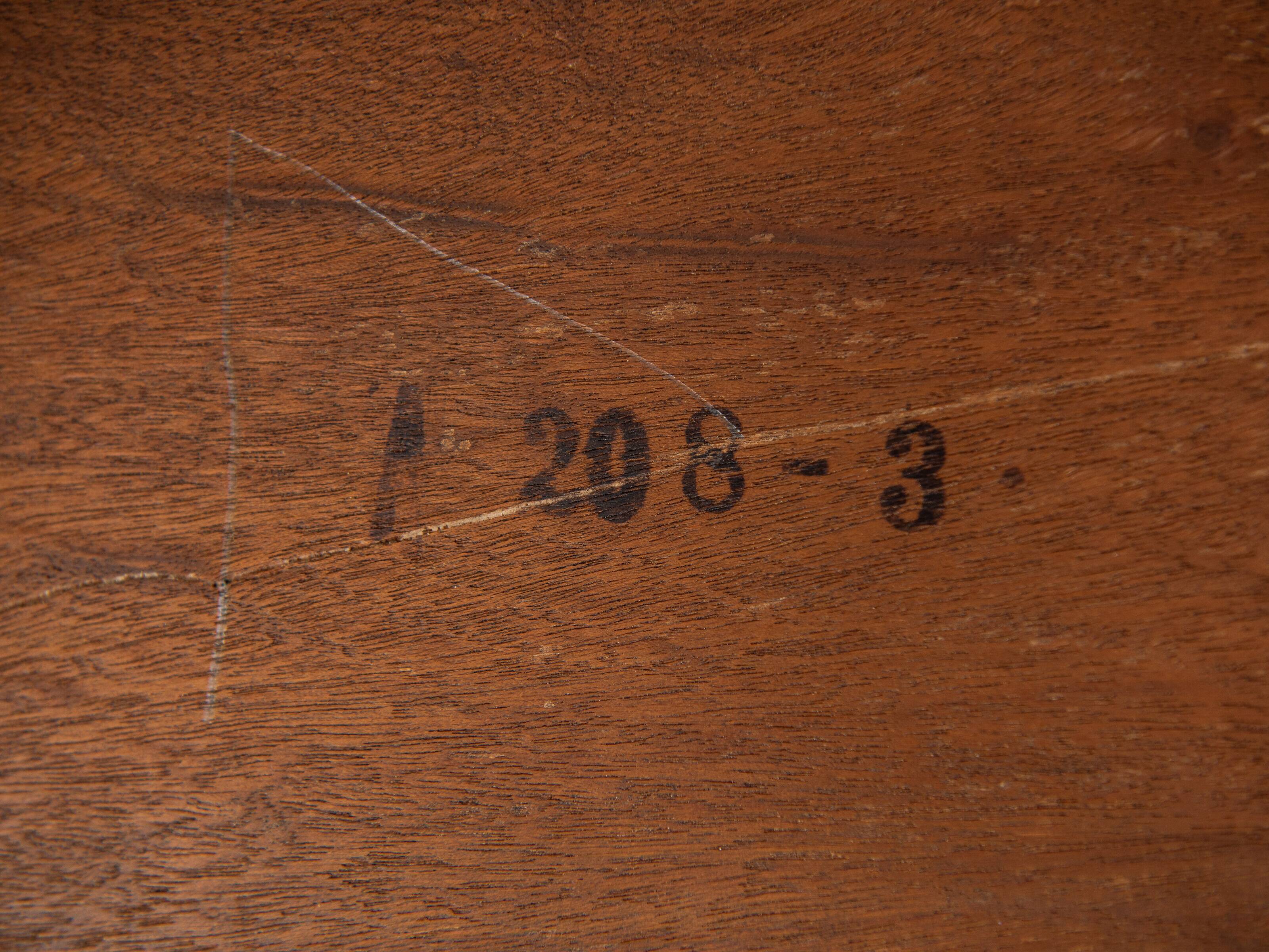 Midcentury Danish desk in teak by Arne Vodder for Sibast 1960s - 180cm