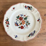 Assiette plate « Marly » de Sarreguemines