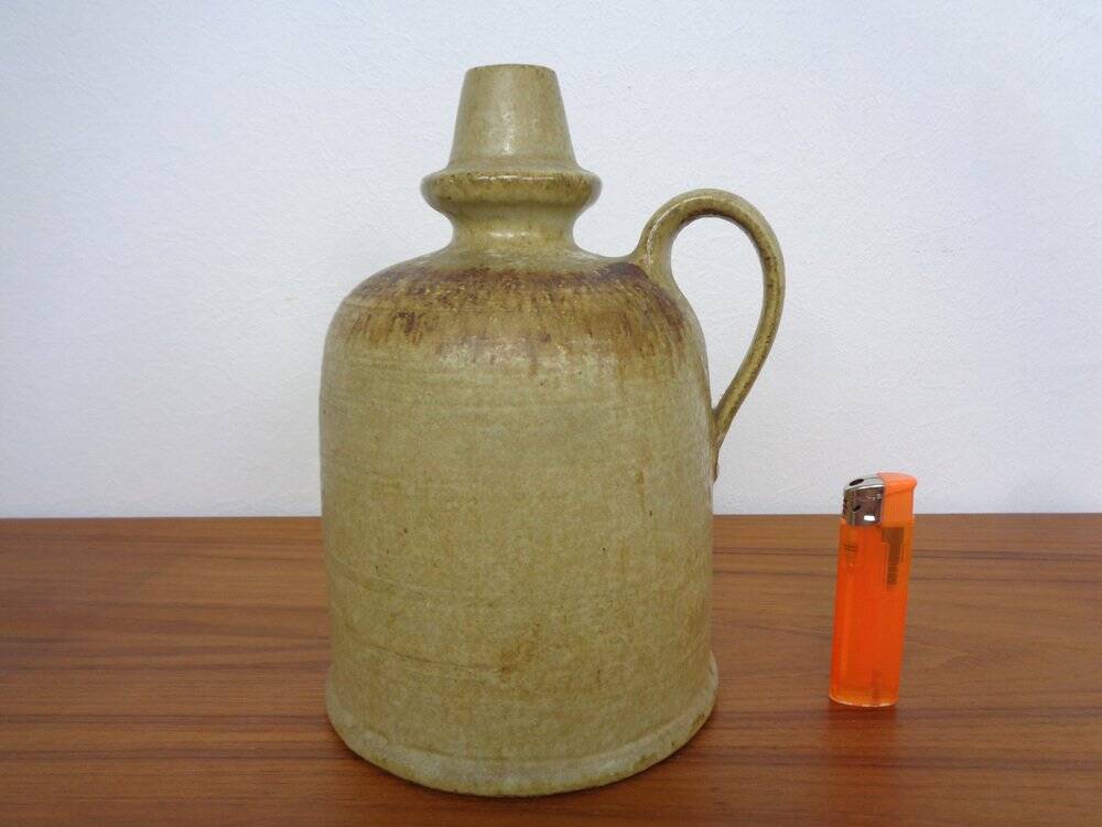 Studio ceramic pitcher by Rudi Stahl, Germany, 1960s