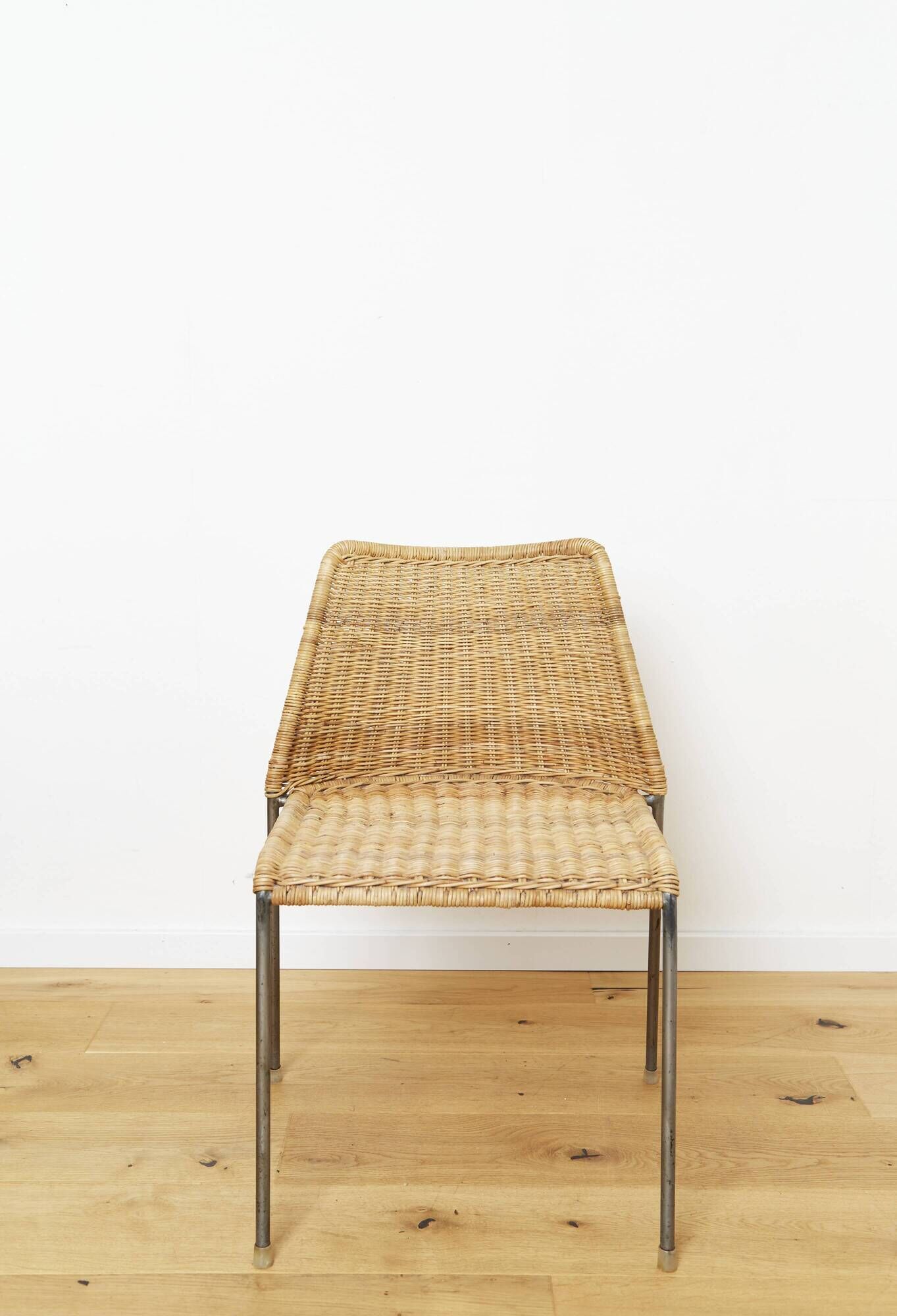 Herbert Hirche 'Santa Lucia' Wicker Chair for Wilde & Spieth | Set of Four