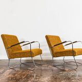Customizable Pair Of Armchairs, 1950s, Poland.