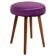 Tabouret en velours violet brillant milieu du siècle, Europe, 1960s