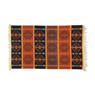 Anatolian handmade kilim rug 190 cm x 116 cm