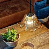 Vintage flower lamp
