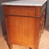 Louis XVI style chest of drawers with 2 drawers