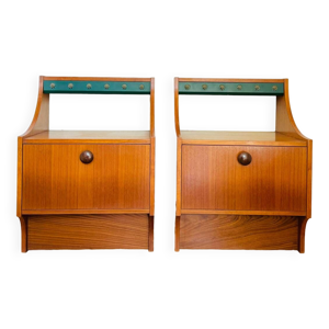 Paire de chevets vintage