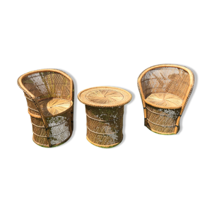 Lot de deux fauteuils