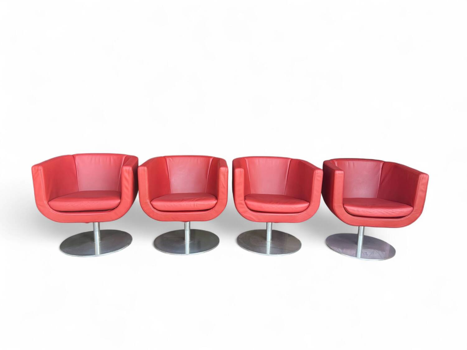 Chaises Tulipe de B&B Italia, années 1990, ensemble de 4