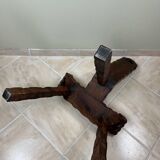 Brutalist tripod stool