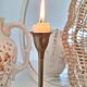 Vintage brass candle holder
