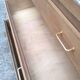 1960 compass foot chest of drawers