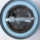 Wall or ceiling light in metal and glass