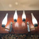 Pair of Stilnovo wall sconces