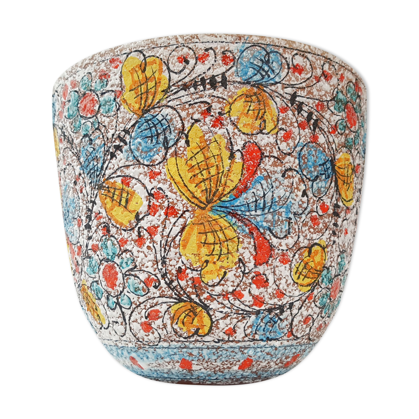 Italian ceramic  planter, 1950